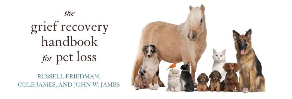 The Grief Recovery Handbook for Pet Loss book cover