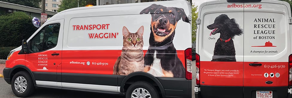 ARL Unveils New Transport Waggin' - Animal Rescue League of Boston
