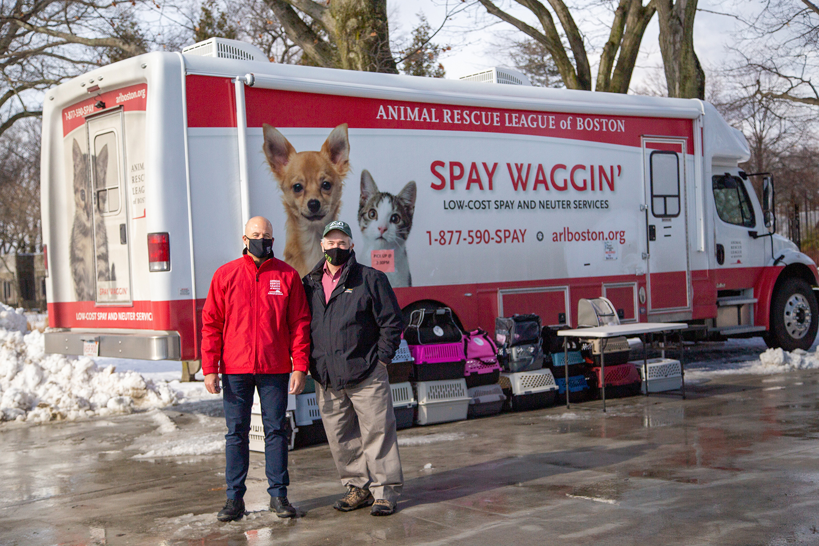 Dr. Edward Schettino, ARL President and CEO, John Linehan, Zoo New England President and CEO