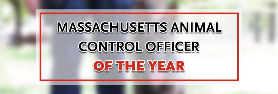 Massachusetts Animal Control Officer of the Year graphic