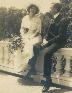 Alice T. Whitney on her wedding day