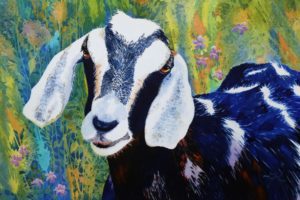 goat painting
