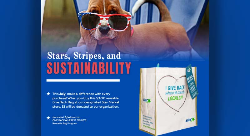 STAR MARKET Give Back graphic